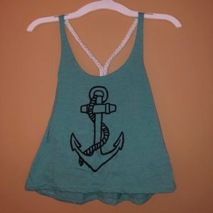 a cute summer anchor tank